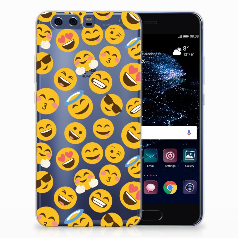 Huawei P10 Plus TPU bumper Emoji