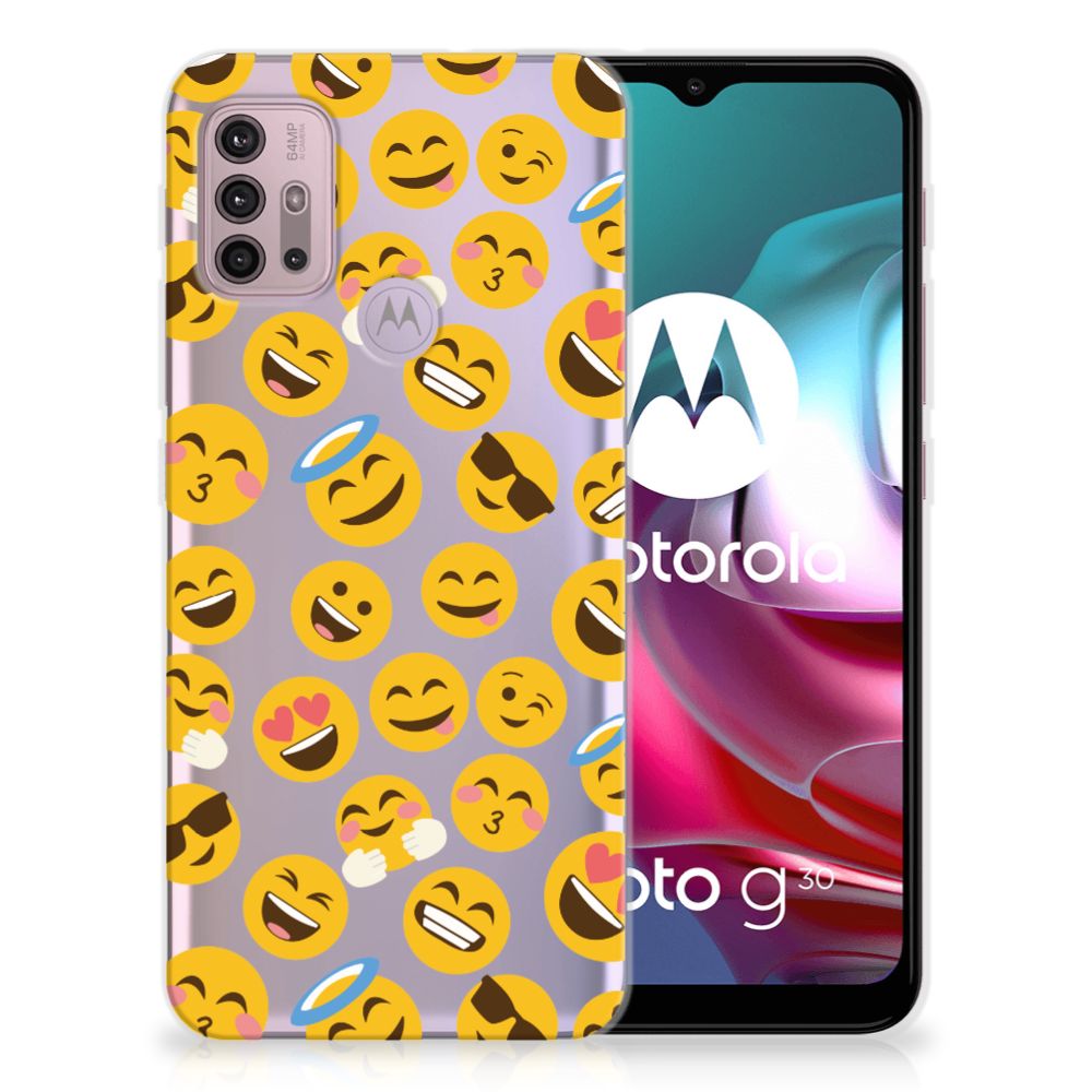 Motorola Moto G30 | G10 TPU bumper Emoji