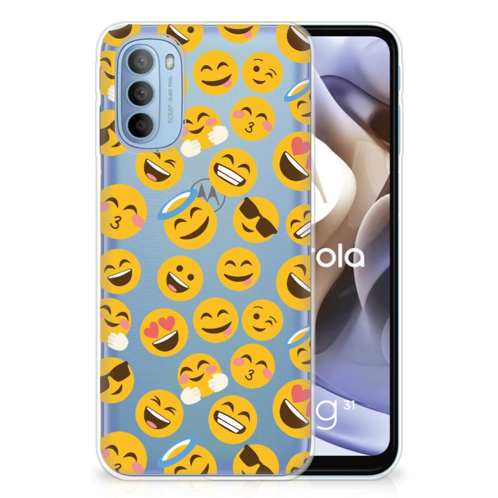 Motorola Moto G31 | G41 TPU bumper Emoji