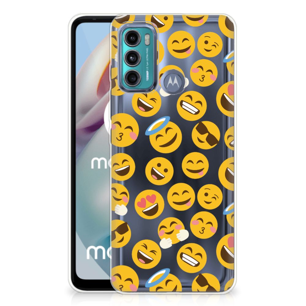 Motorola Moto G60 TPU bumper Emoji