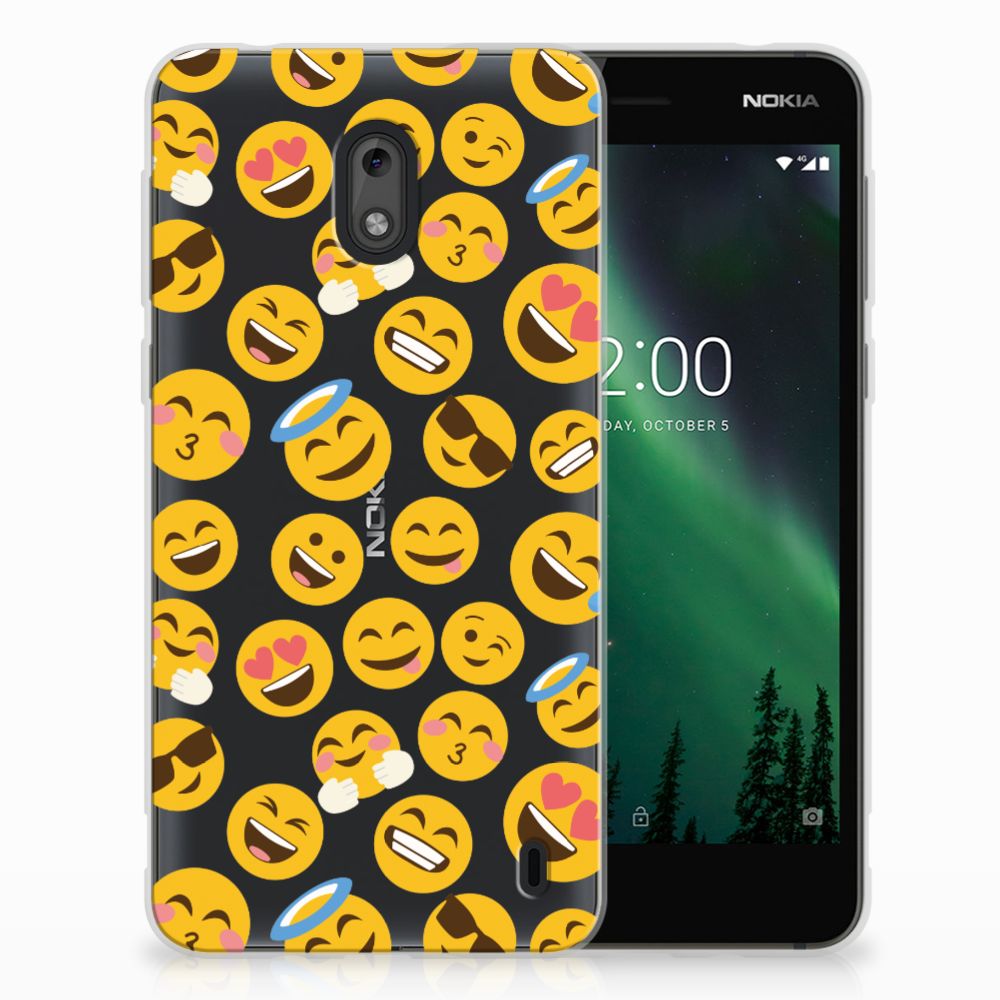 Nokia 2 TPU bumper Emoji