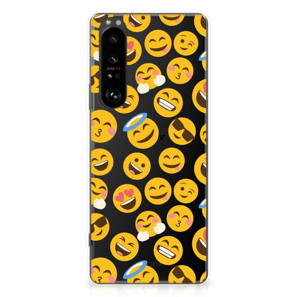 Sony Xperia 1 III TPU bumper Emoji