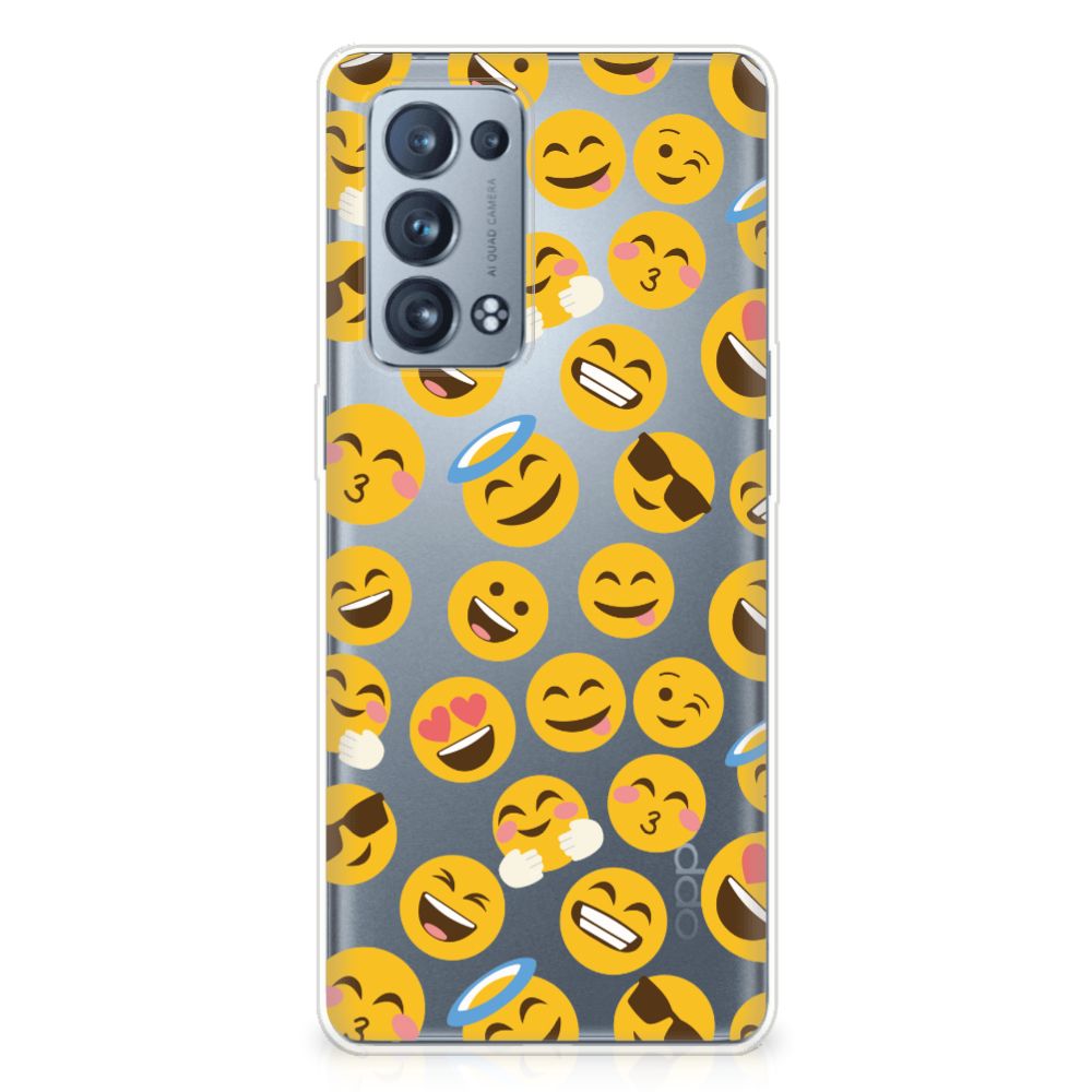 OPPO Reno 6 Pro Plus 5G TPU bumper Emoji