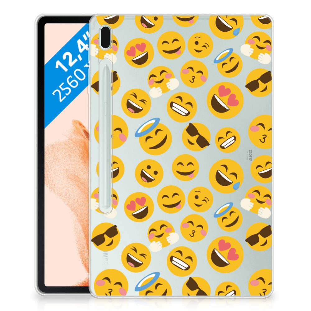 Samsung Galaxy Tab S7FE Hippe Hoes Emoji
