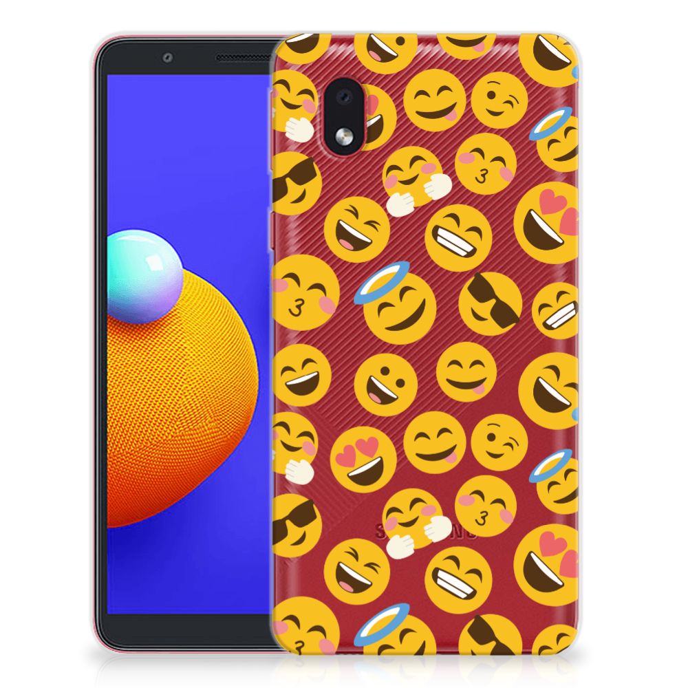 Samsung Galaxy A01 Core TPU bumper Emoji