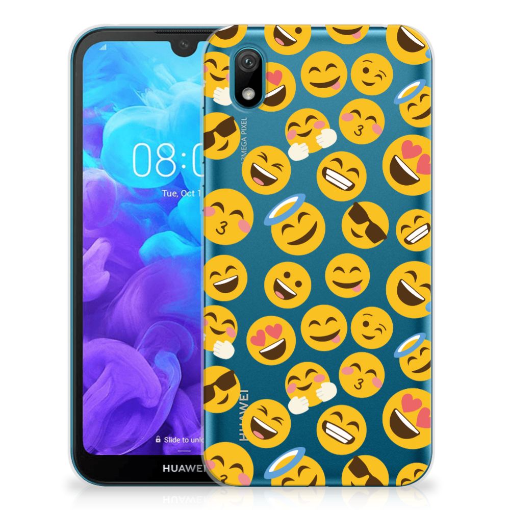 Huawei Y5 (2019) TPU bumper Emoji