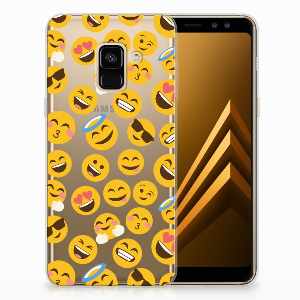 Samsung Galaxy A8 (2018) TPU bumper Emoji