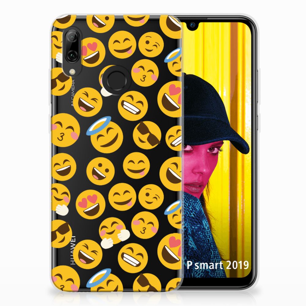 Huawei P Smart 2019 TPU bumper Emoji