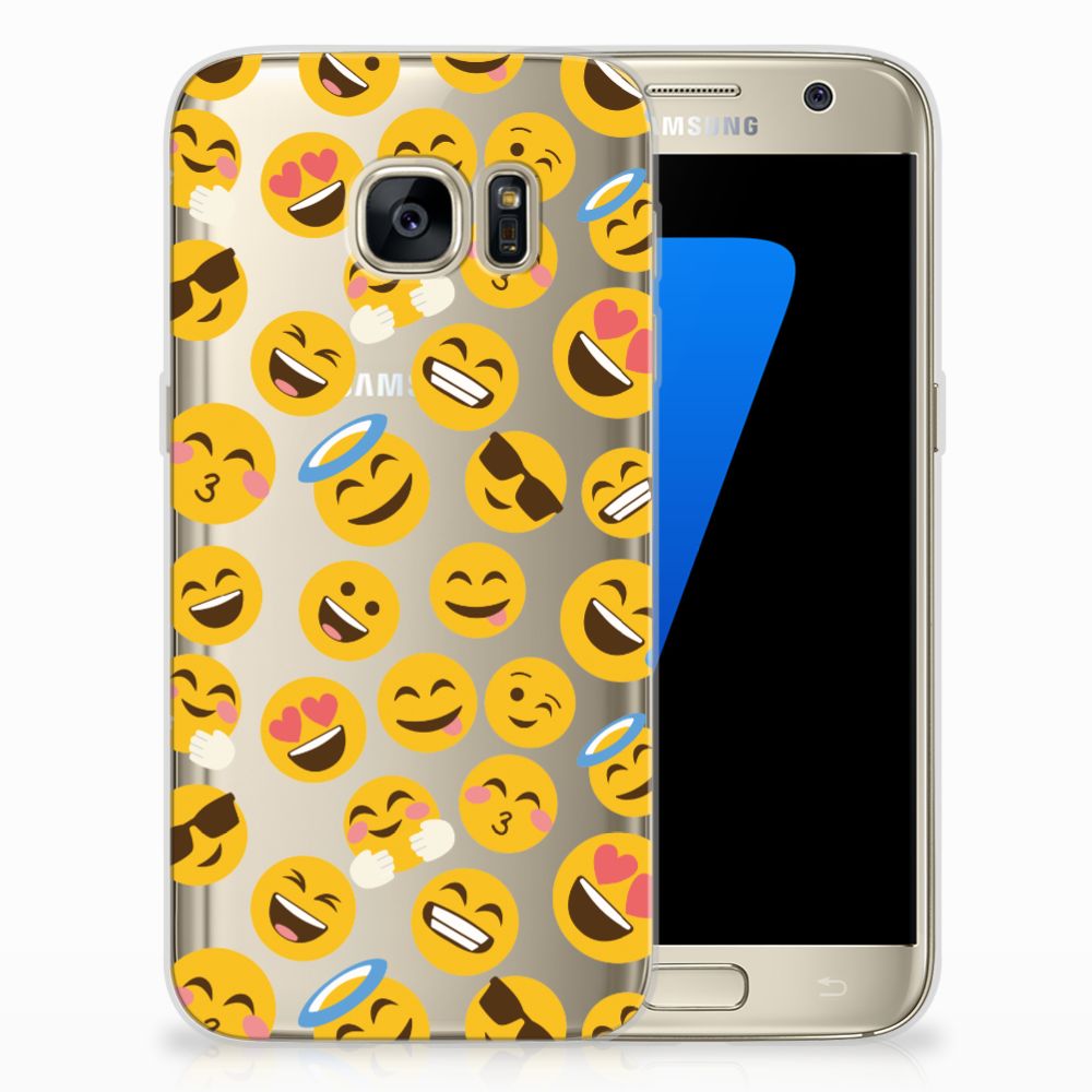 Samsung Galaxy S7 TPU bumper Emoji