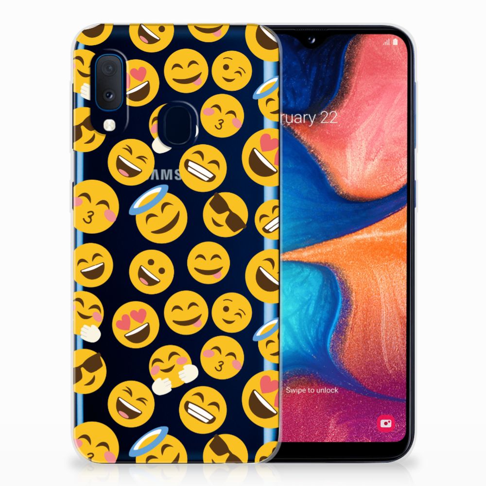 Samsung Galaxy A20e TPU bumper Emoji