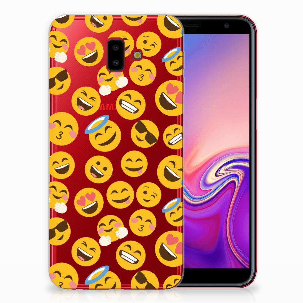 Samsung Galaxy J6 Plus (2018) TPU bumper Emoji