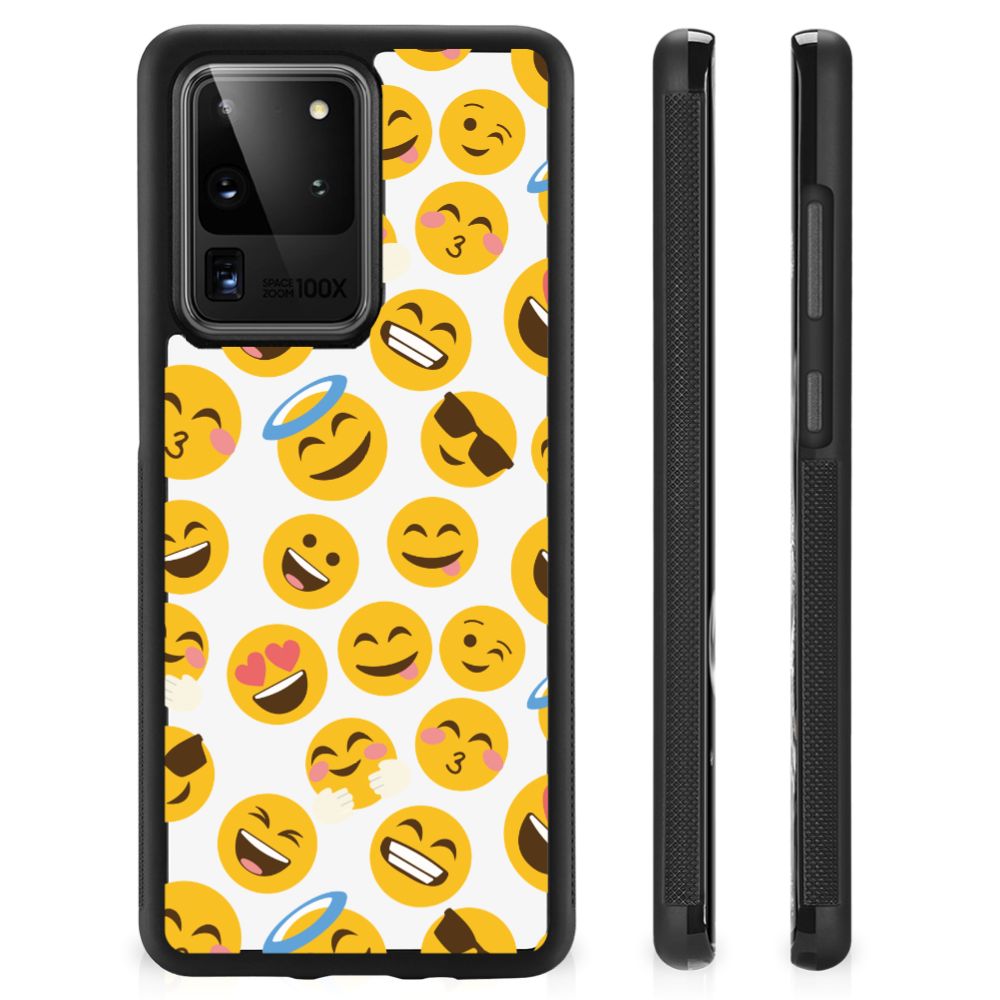 Samsung Galaxy S20 Ultra Bumper Case Emoji
