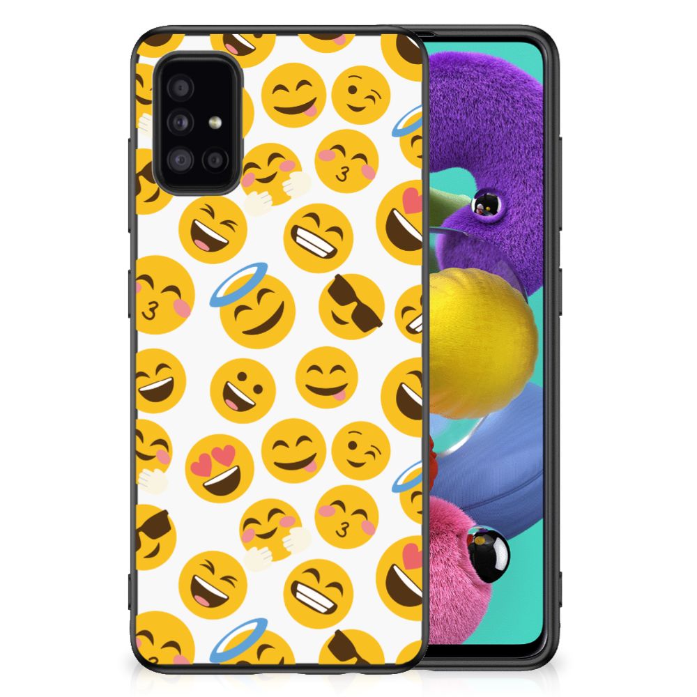 Samsung Galaxy A51 Bumper Case Emoji