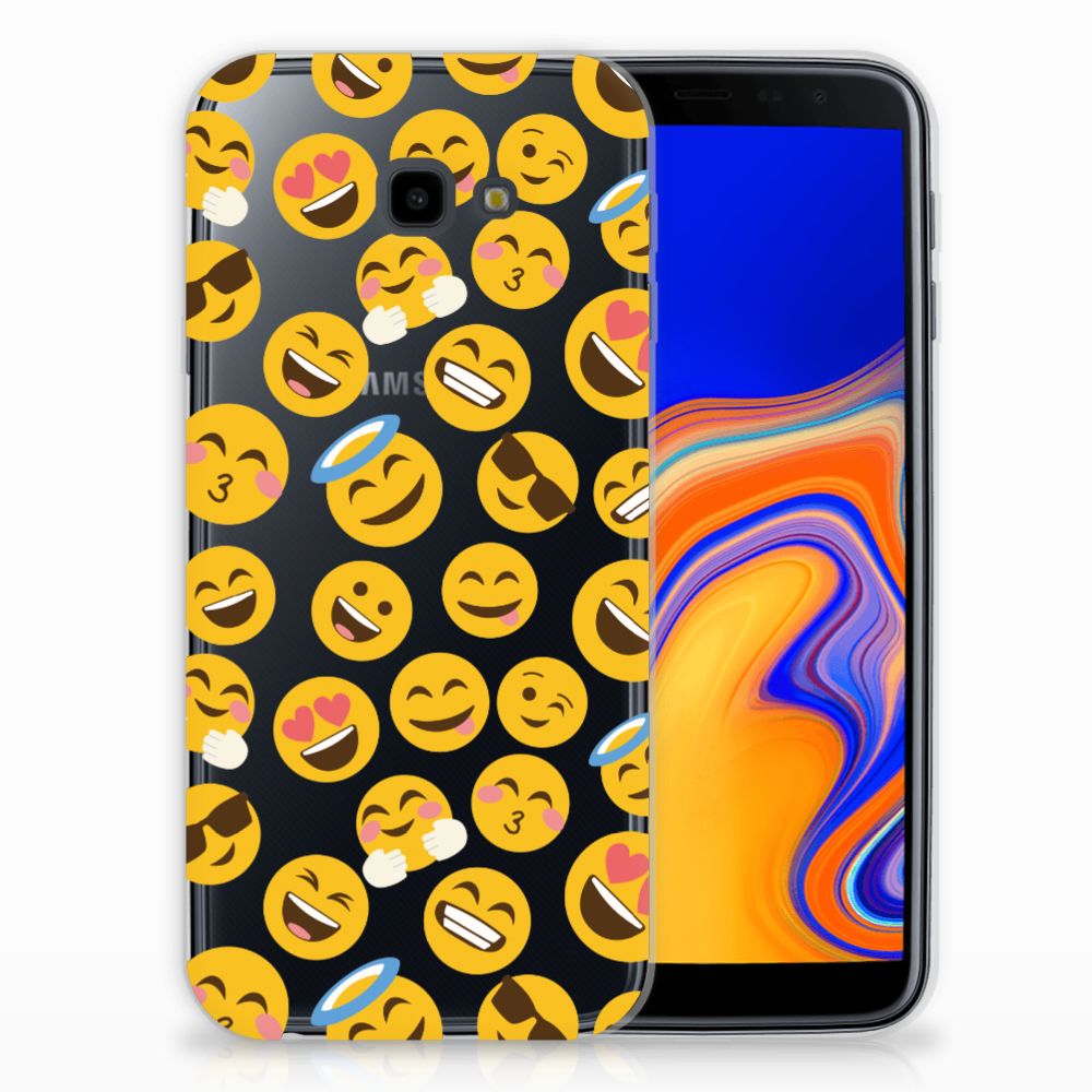 Samsung Galaxy J4 Plus (2018) TPU bumper Emoji