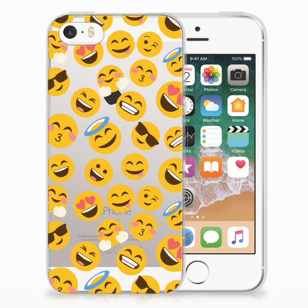 Apple iPhone SE | 5S TPU bumper Emoji
