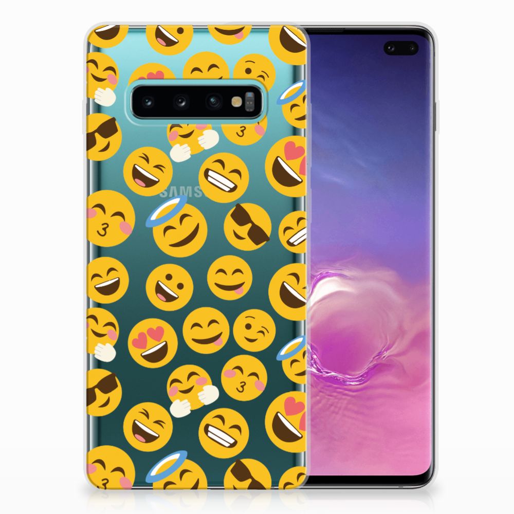 Samsung Galaxy S10 Plus TPU bumper Emoji