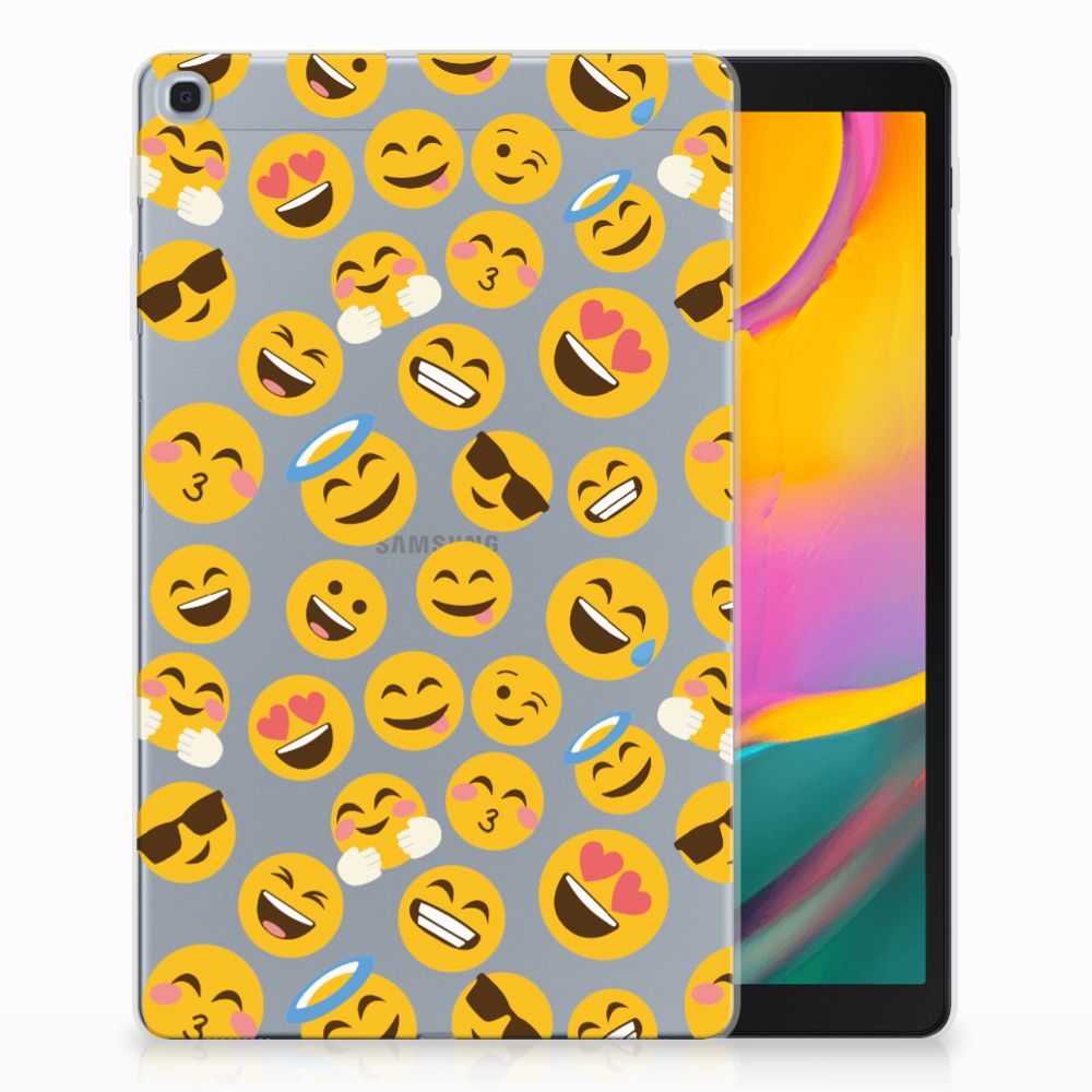 Samsung Galaxy Tab A 10.1 (2019) Hippe Hoes Emoji