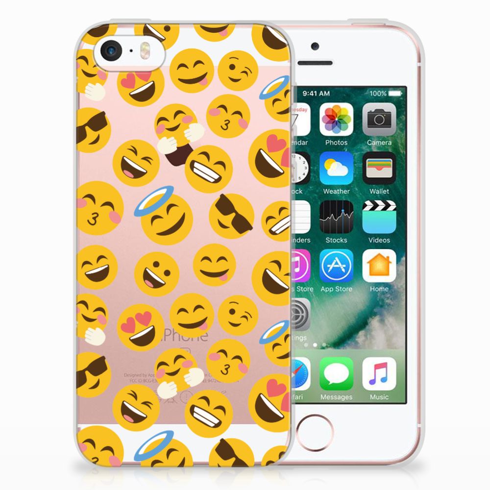 Apple iPhone SE | 5S TPU bumper Emoji