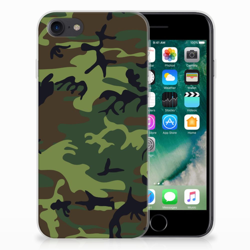 iPhone SE 2022 | SE 2020 | 8 | 7 TPU bumper Army Dark