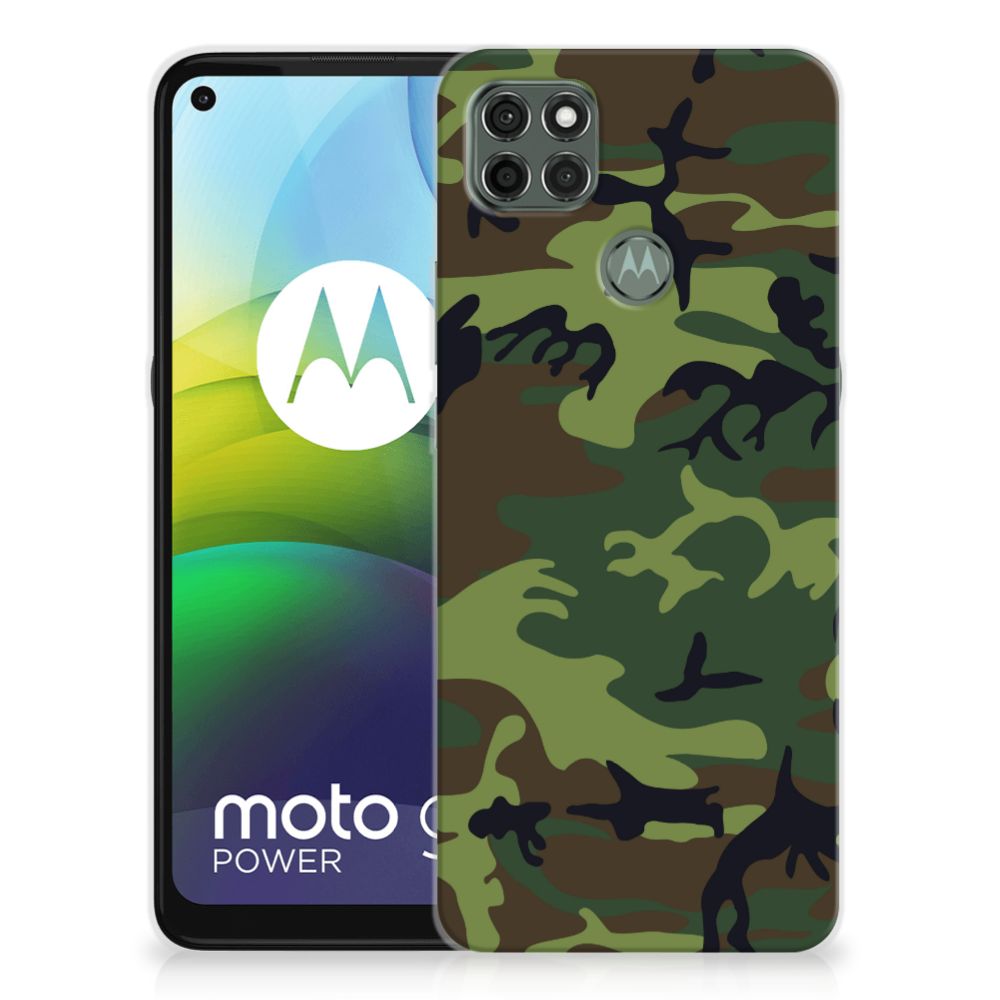Motorola Moto G9 Power TPU bumper Army Dark