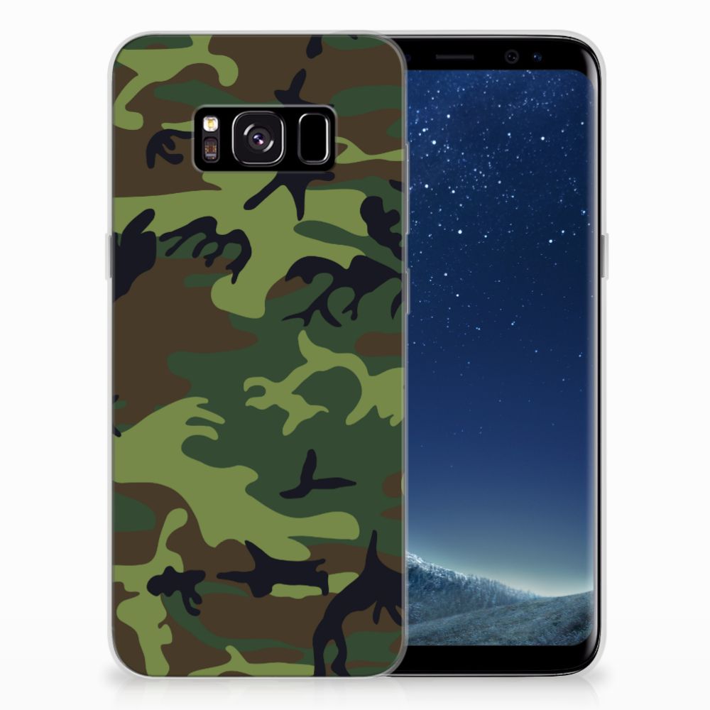Samsung Galaxy S8 TPU bumper Army Dark