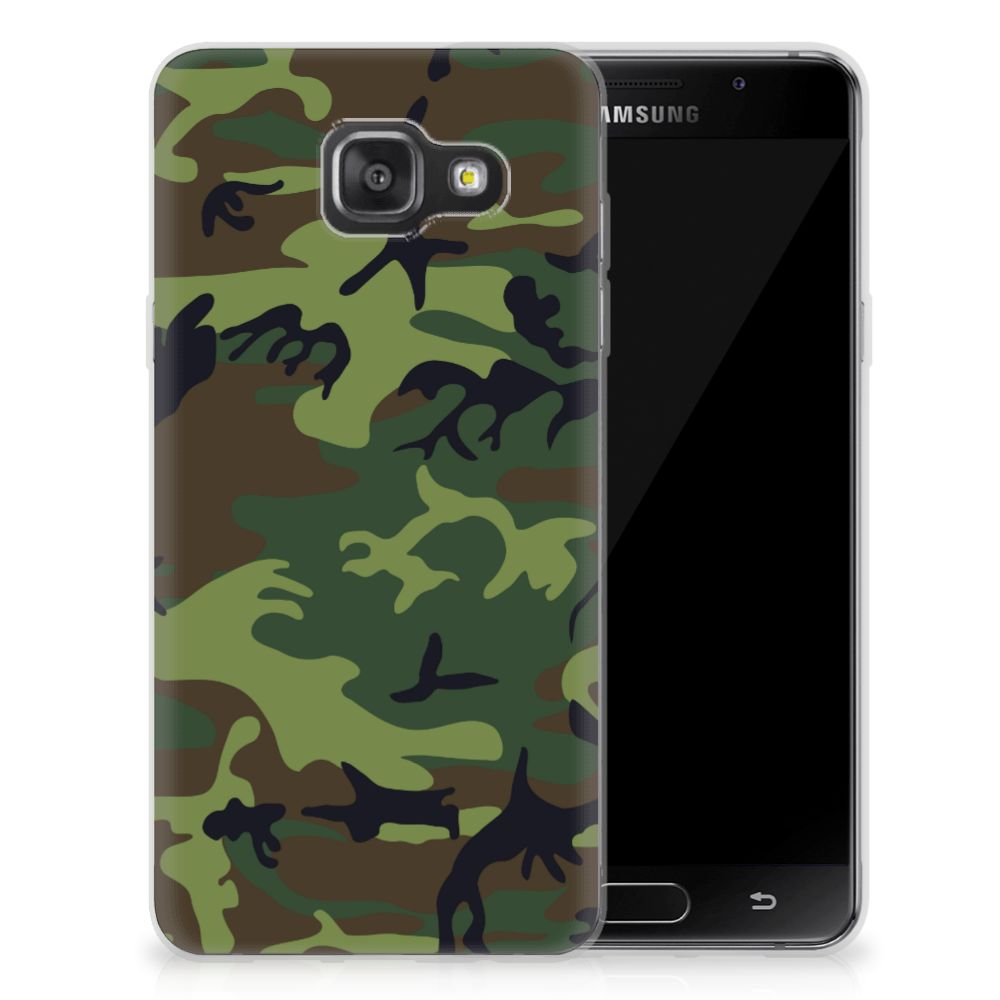 Samsung Galaxy A3 2016 TPU bumper Army Dark
