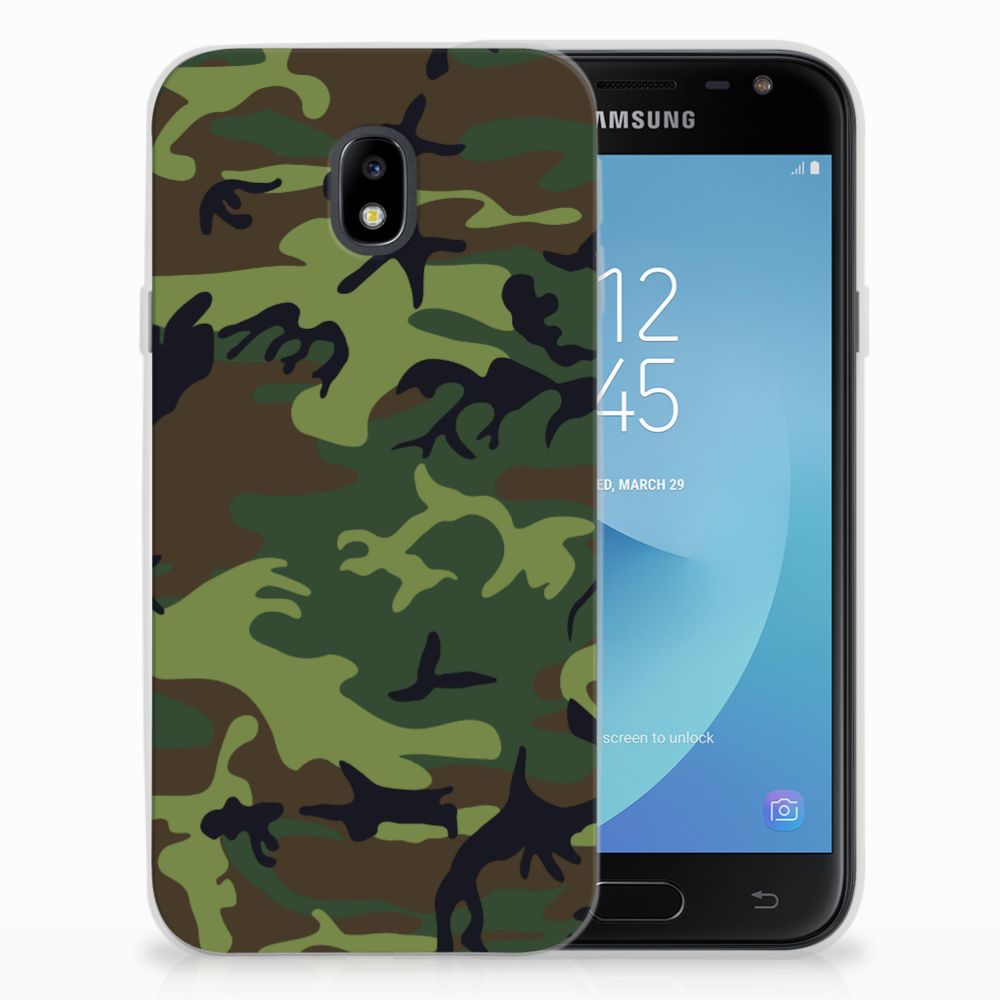 Samsung Galaxy J3 2017 TPU bumper Army Dark