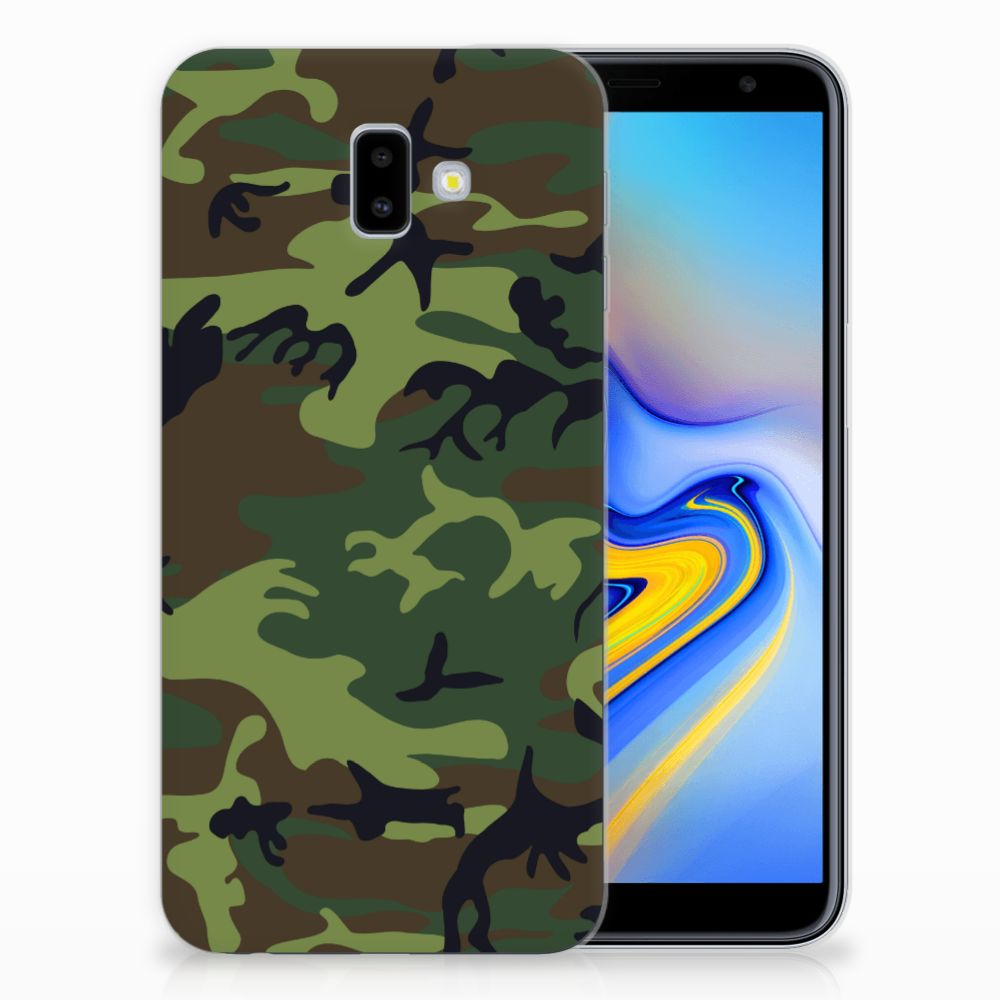 Samsung Galaxy J6 Plus (2018) TPU bumper Army Dark
