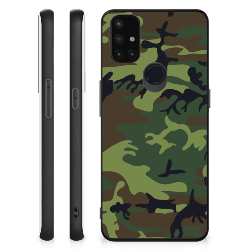 OnePlus Nord N10 5G Back Case Army Dark