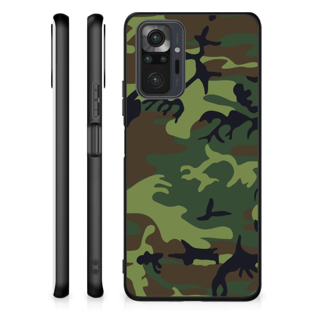 Xiaomi Redmi Note 10 Pro Back Case Army Dark