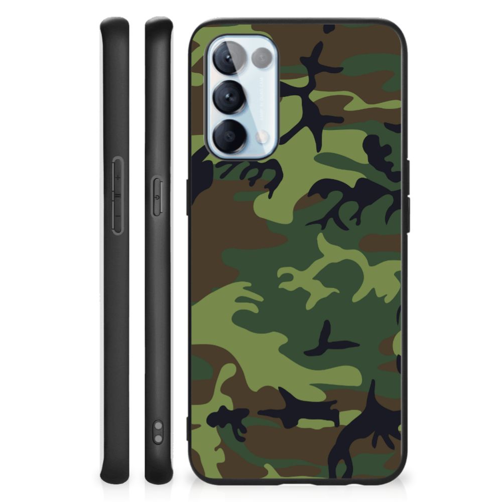 OPPO Reno5 5G | Find X3 Lite Back Case Army Dark