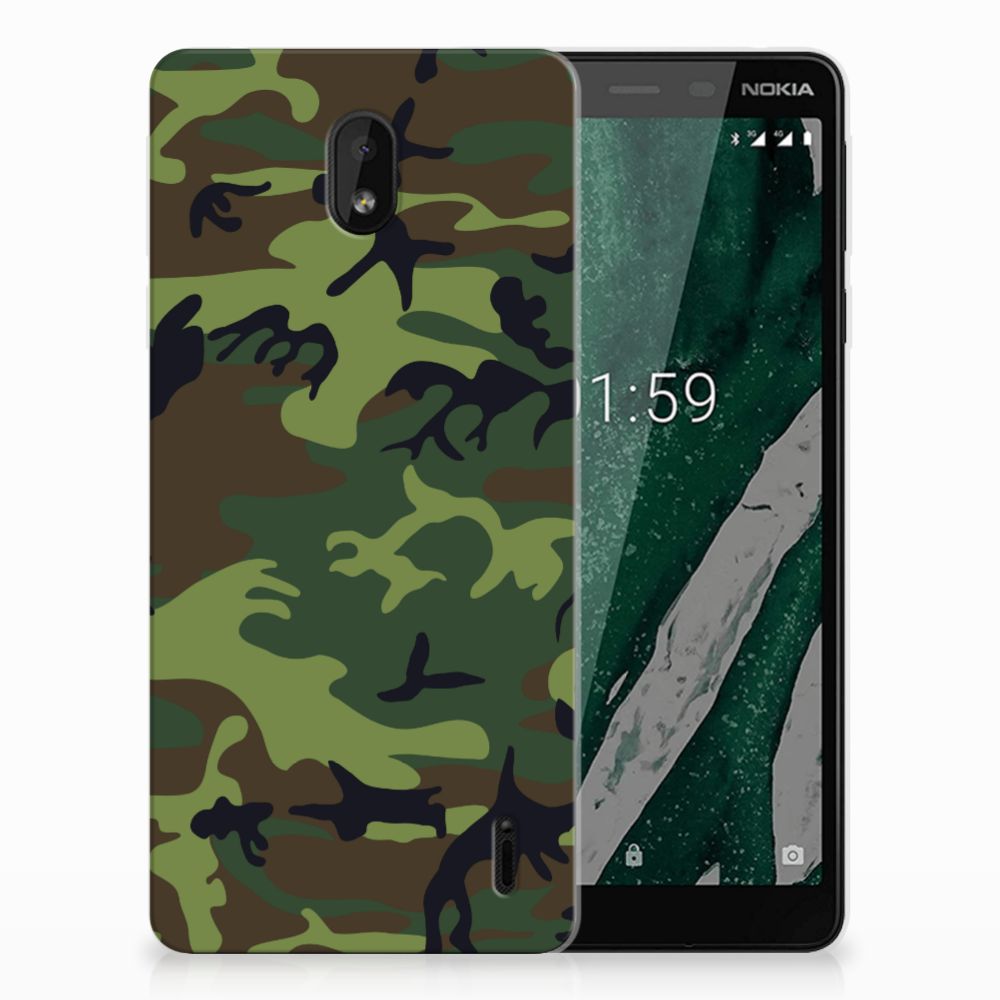Nokia 1 Plus TPU bumper Army Dark
