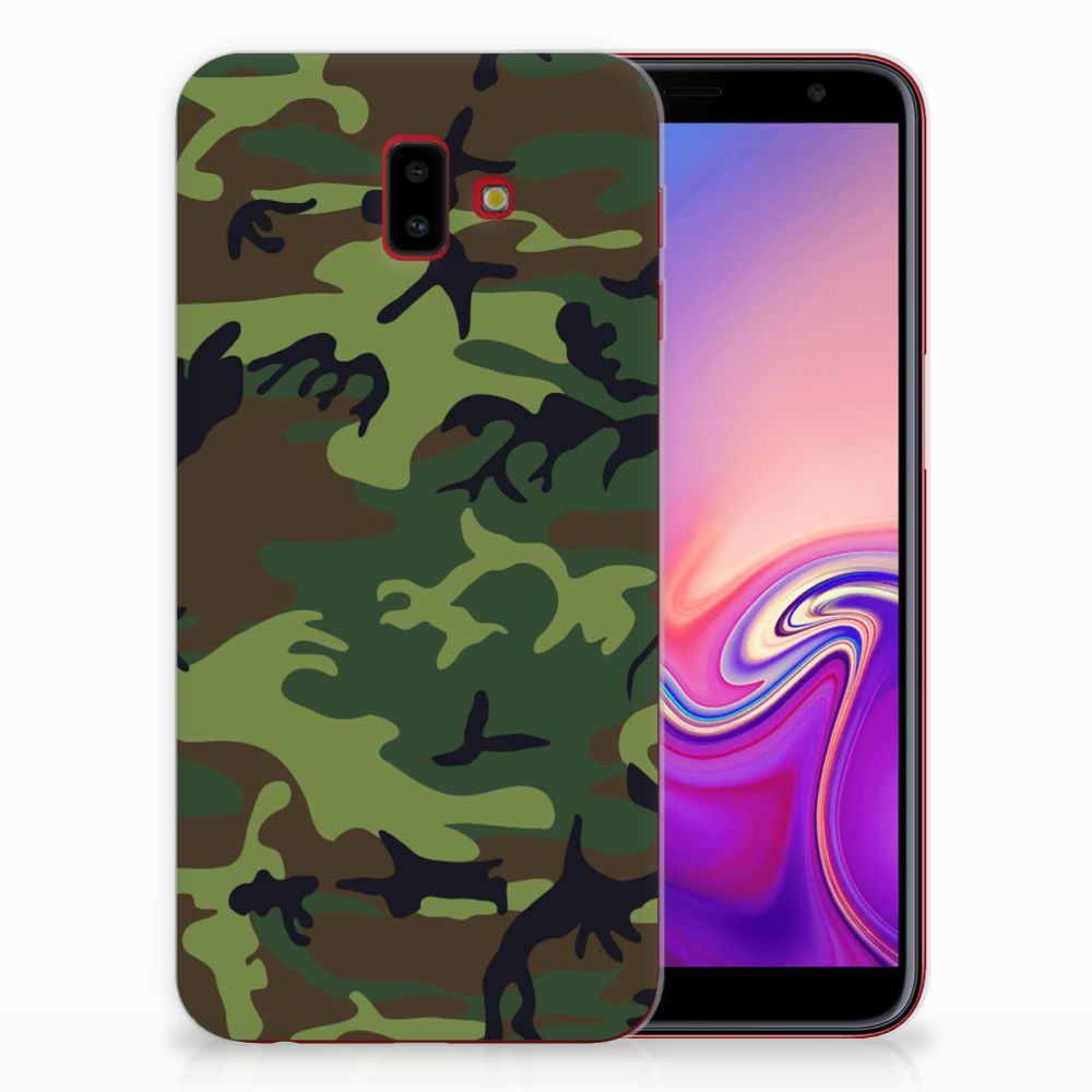 Samsung Galaxy J6 Plus (2018) TPU bumper Army Dark