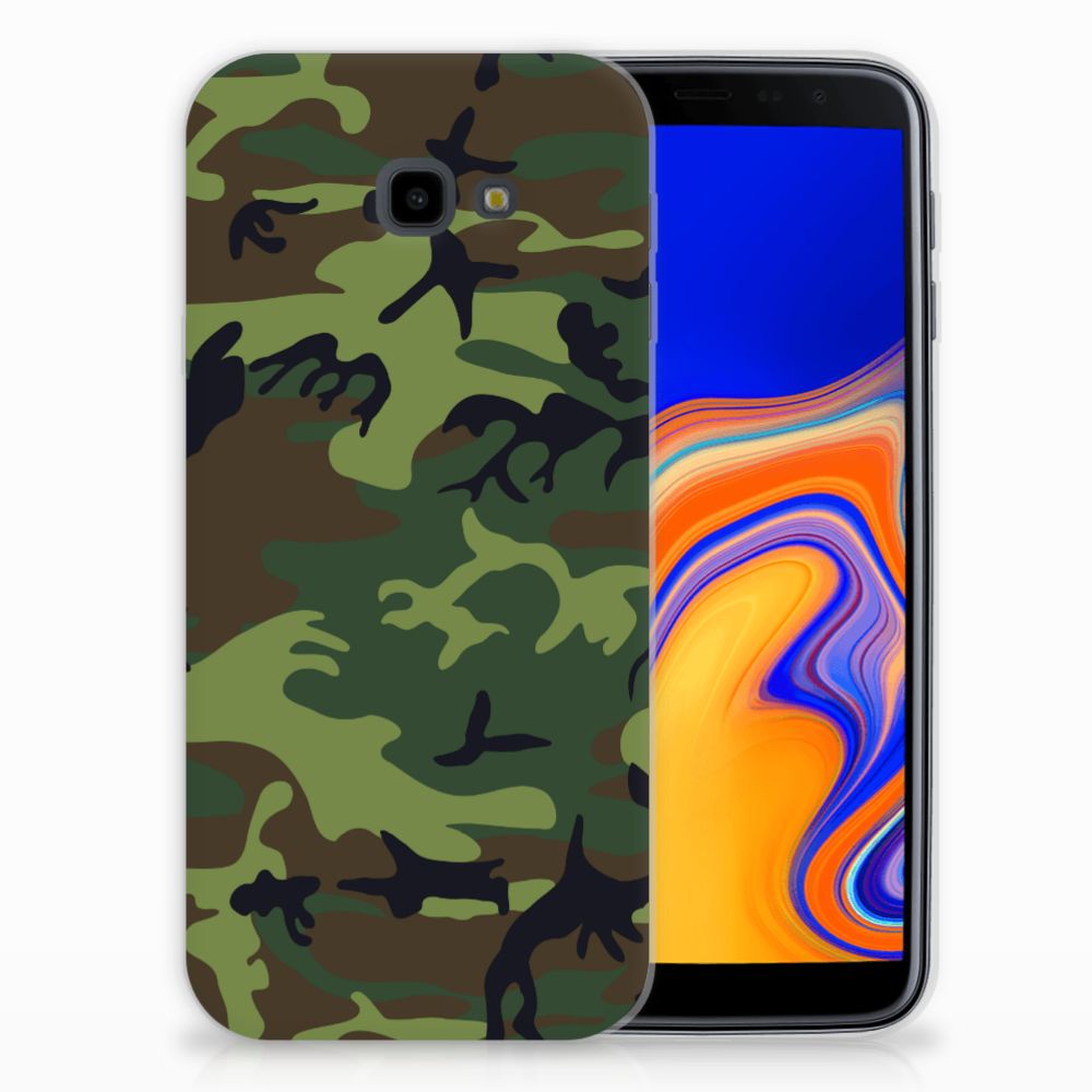 Samsung Galaxy J4 Plus (2018) TPU bumper Army Dark