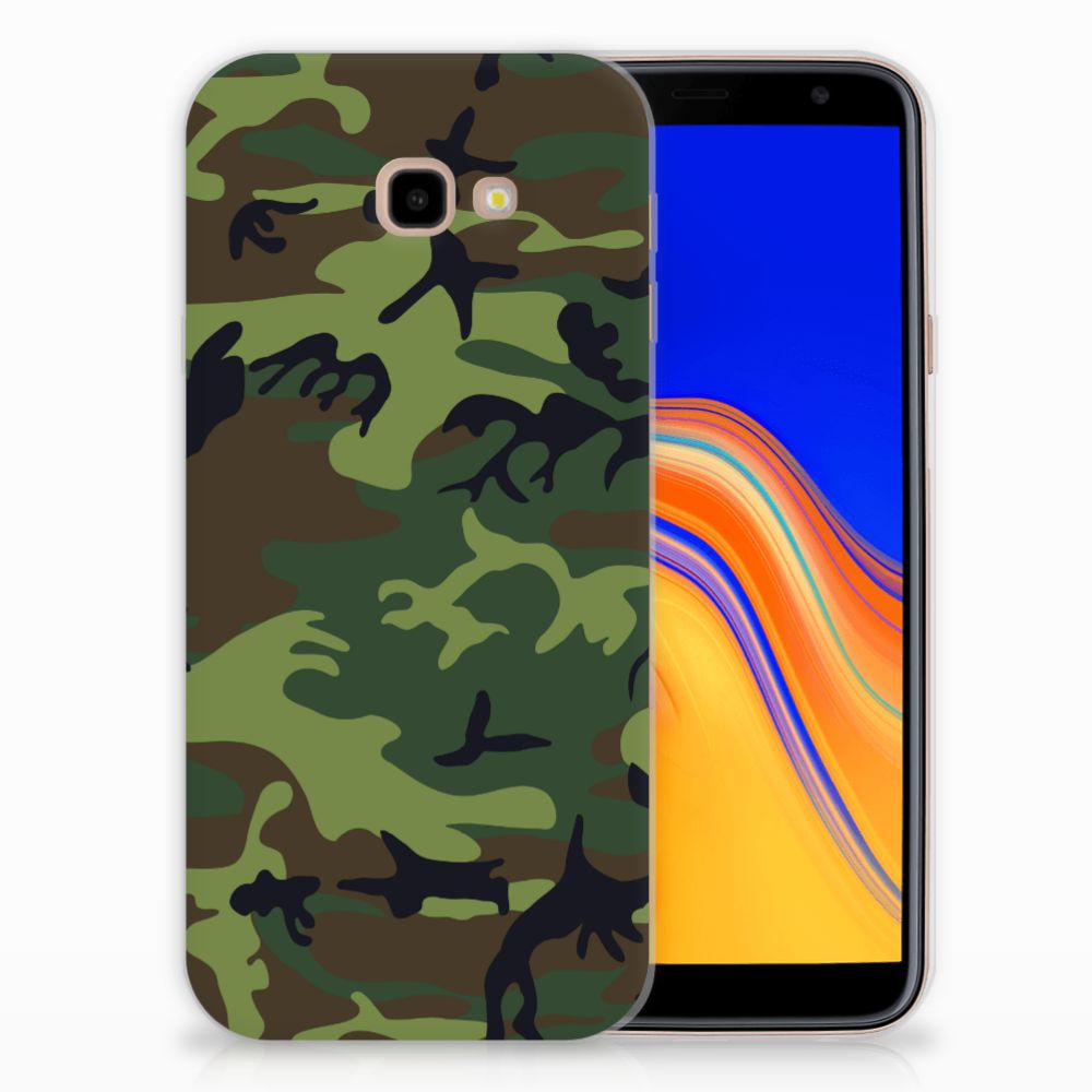 Samsung Galaxy J4 Plus (2018) TPU bumper Army Dark