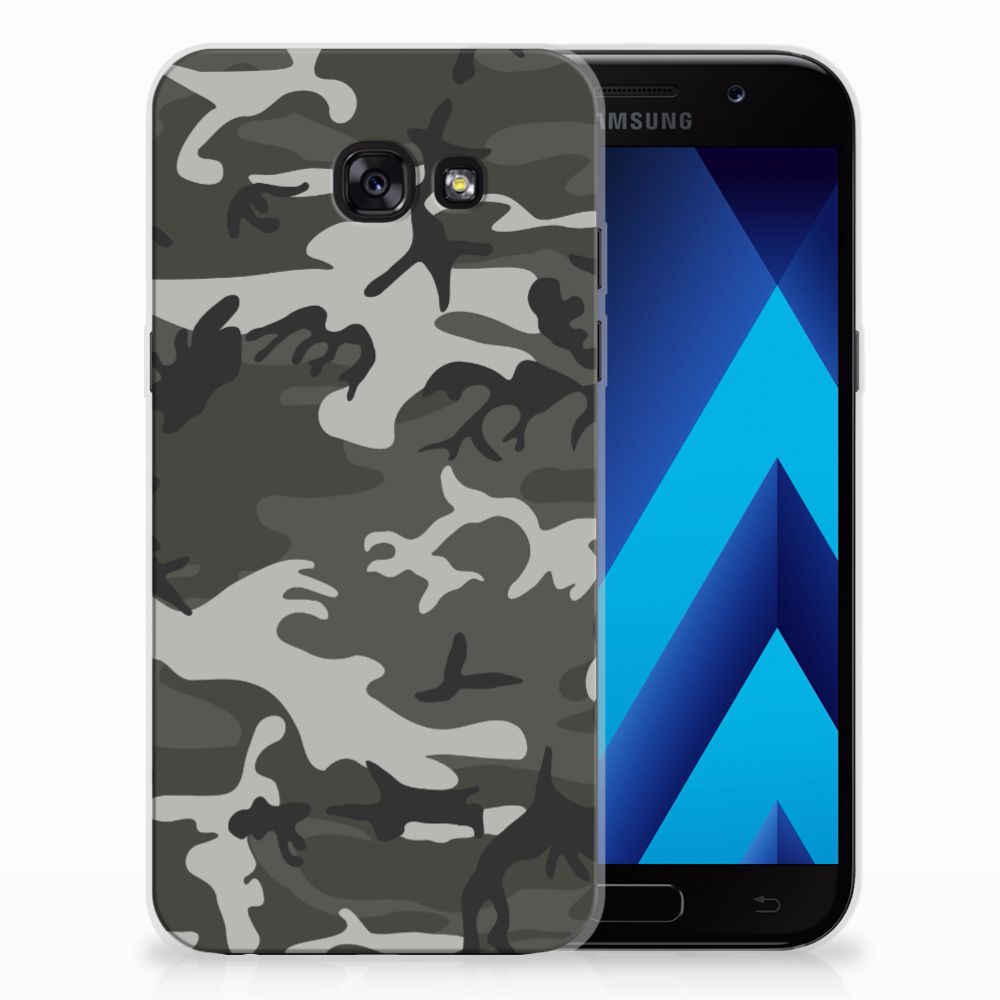 Samsung Galaxy A5 2017 Uniek TPU Hoesje Army Light