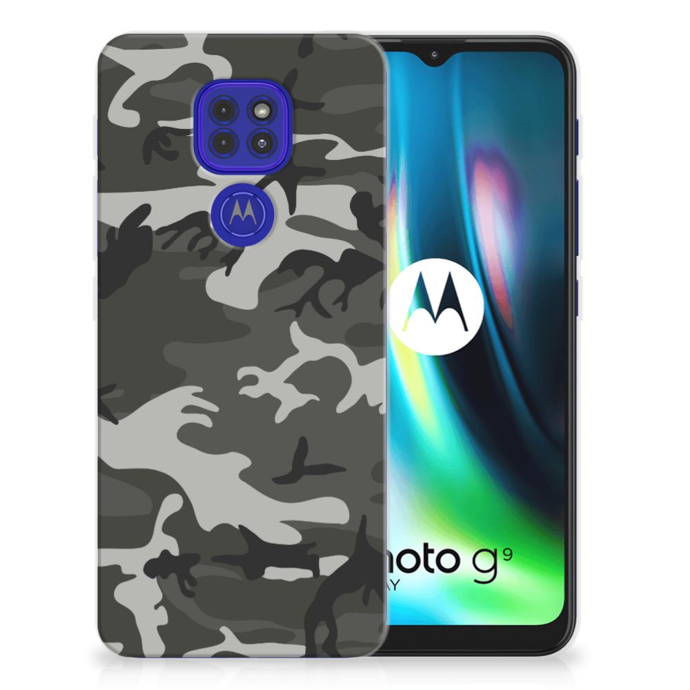 Motorola Moto G9 Play | E7 Plus TPU bumper Army Light