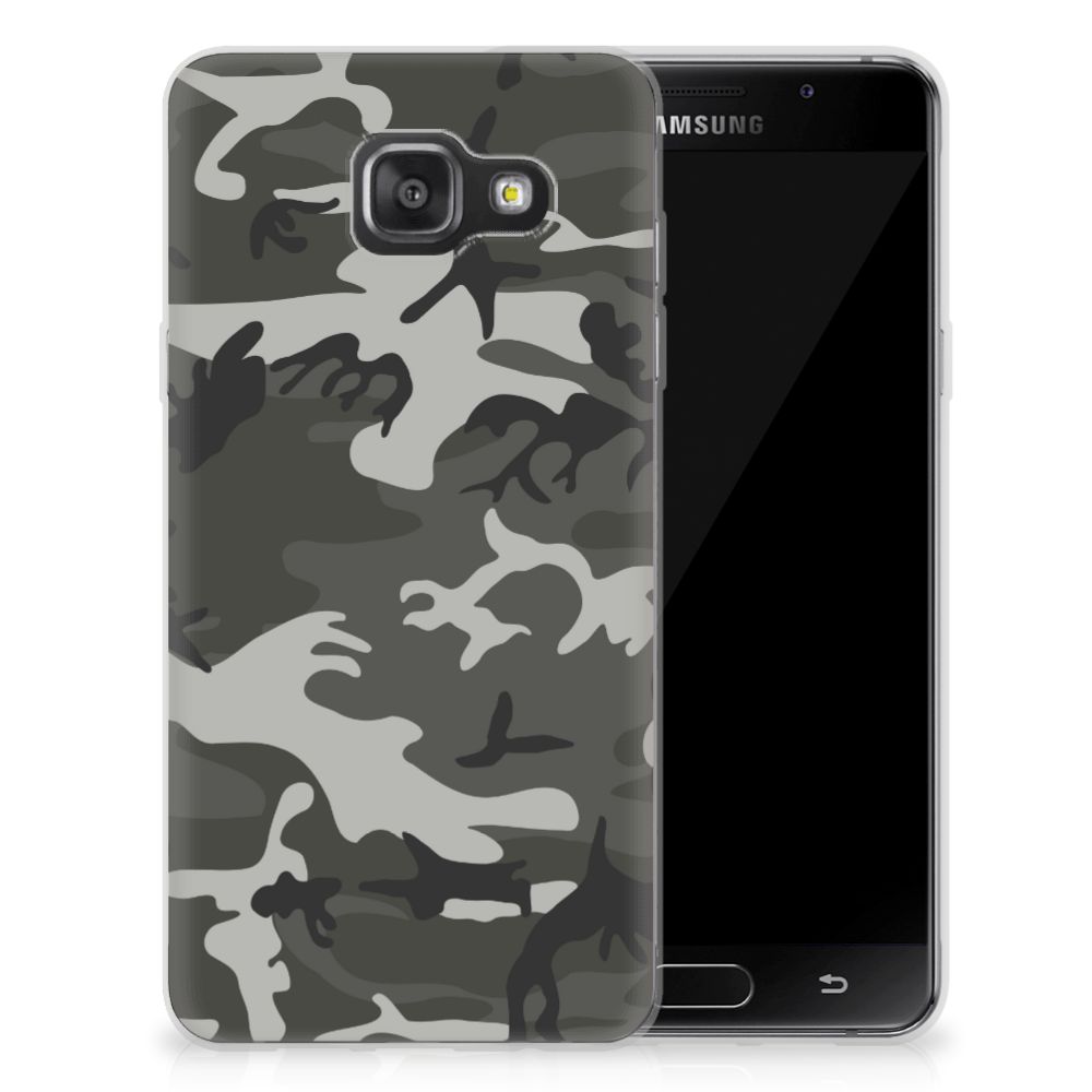 Samsung Galaxy A3 2016 Uniek TPU Hoesje Army Light