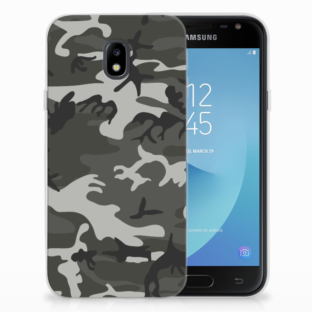 Samsung Galaxy J3 2017 Uniek TPU Hoesje Army Light