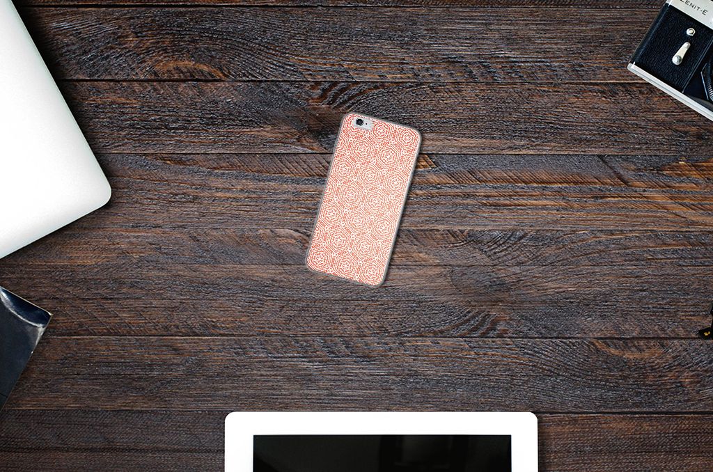 Apple iPhone 6 | 6s TPU bumper Pattern Orange