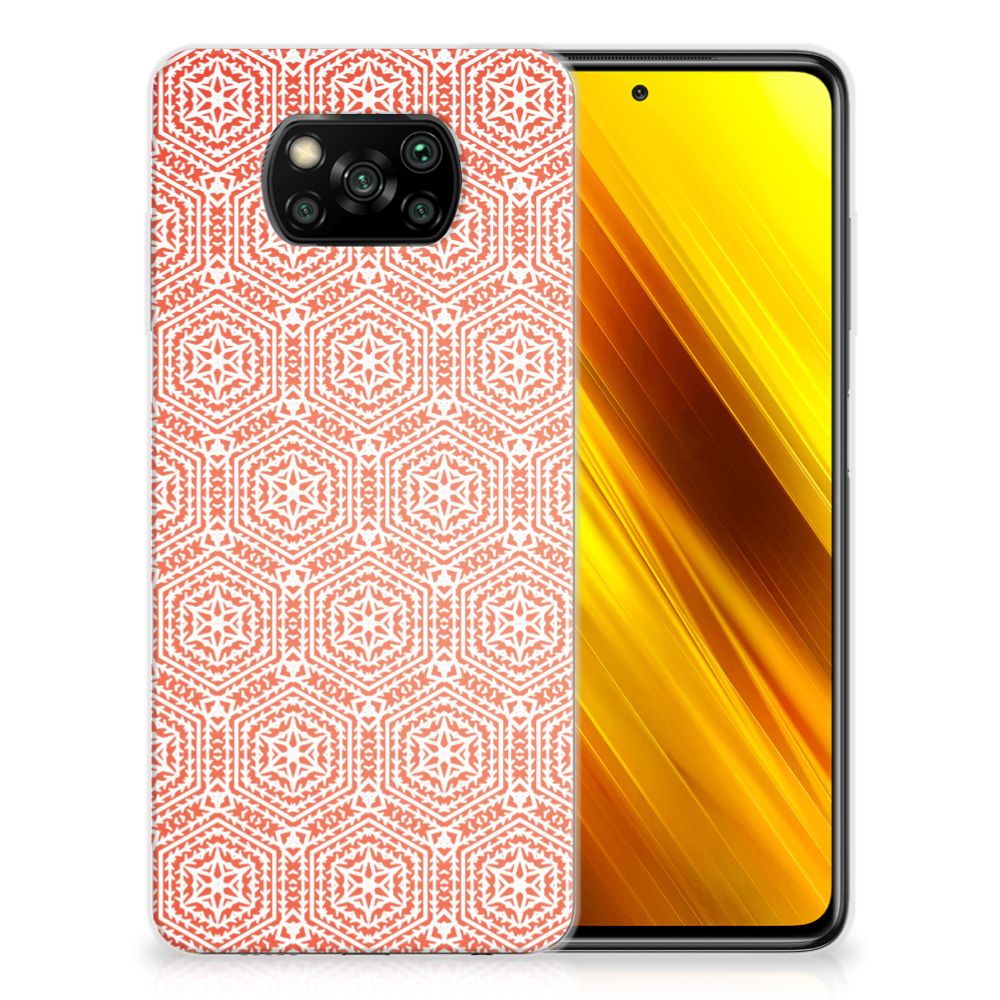 Xiaomi Poco X3 | Poco X3 Pro TPU bumper Pattern Orange