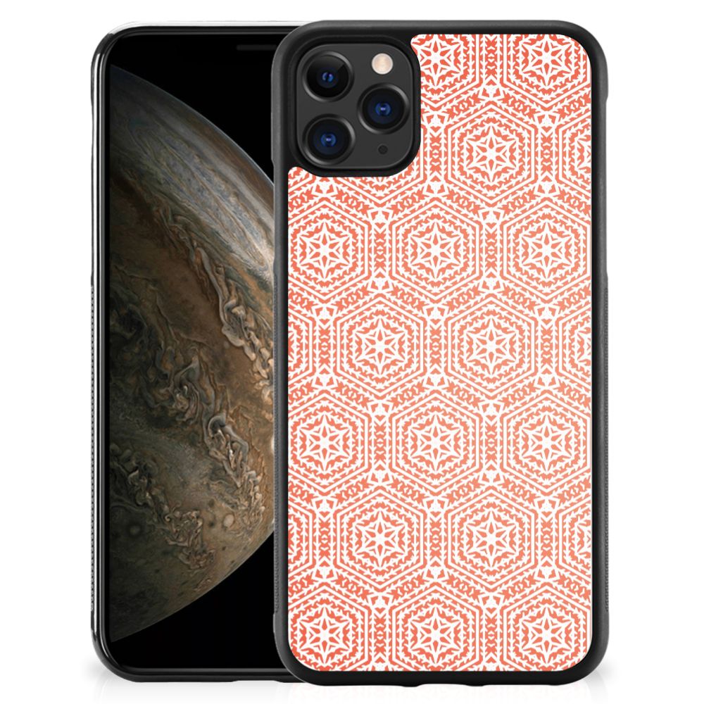 Apple iPhone 11 Pro Bumper Case Pattern Orange
