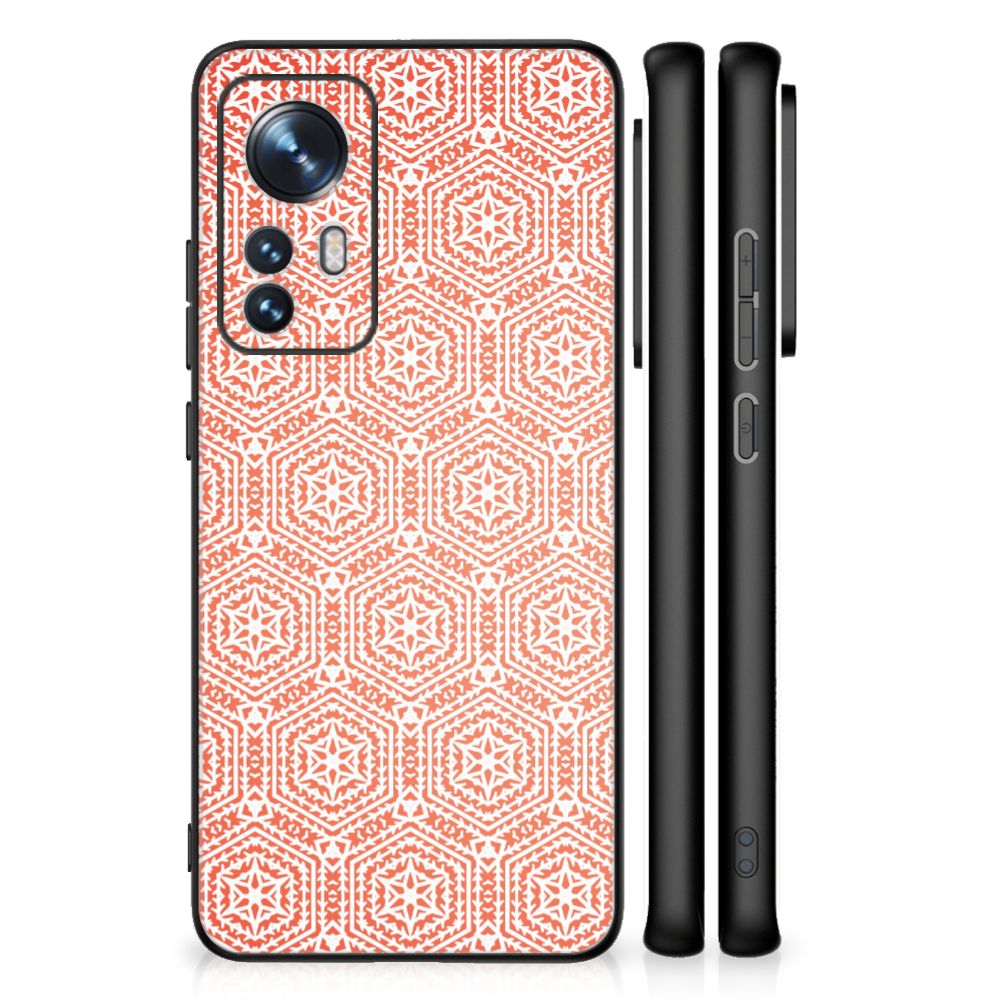 Xiaomi 12 | 12X Back Case Pattern Orange