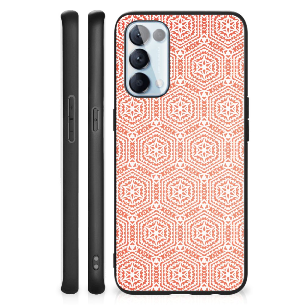 OPPO Reno5 5G | Find X3 Lite Back Case Pattern Orange
