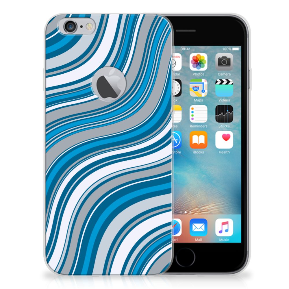 Apple iPhone 6 Plus | 6s Plus TPU bumper Waves Blue