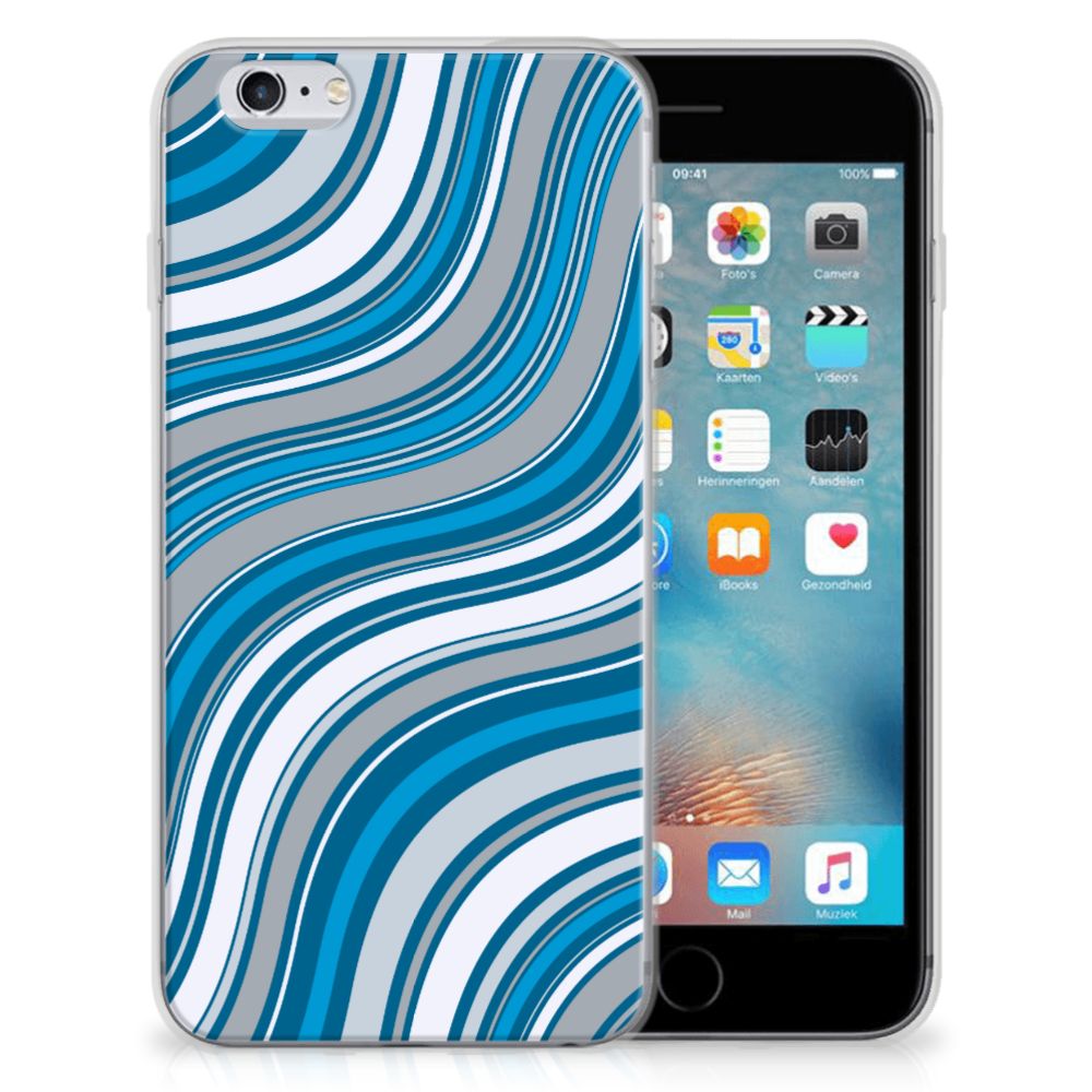 Apple iPhone 6 | 6s TPU bumper Waves Blue
