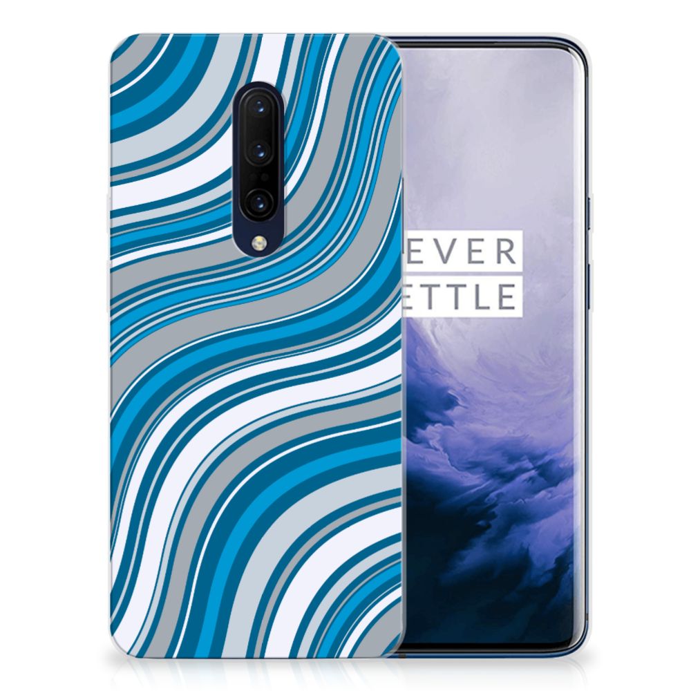 OnePlus 7 Pro TPU bumper Waves Blue