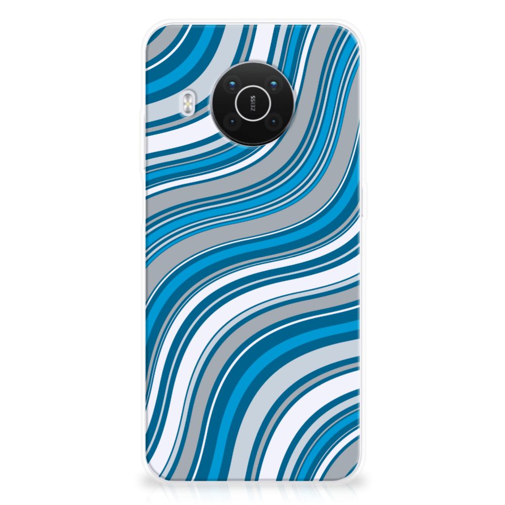 Nokia X10 | X20 TPU bumper Waves Blue