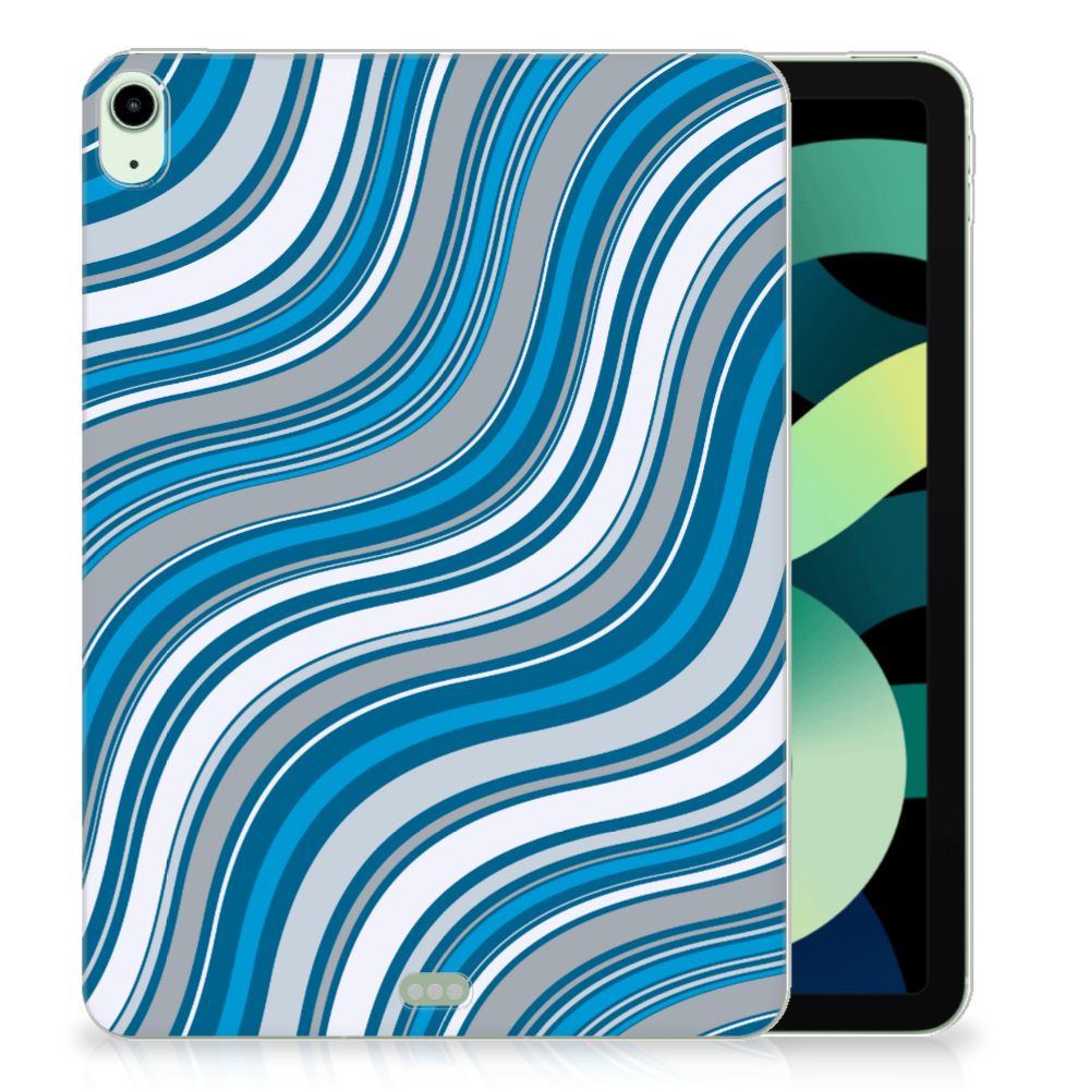 iPad Air (2020-2022) 10.9 inch Hippe Hoes Waves Blue