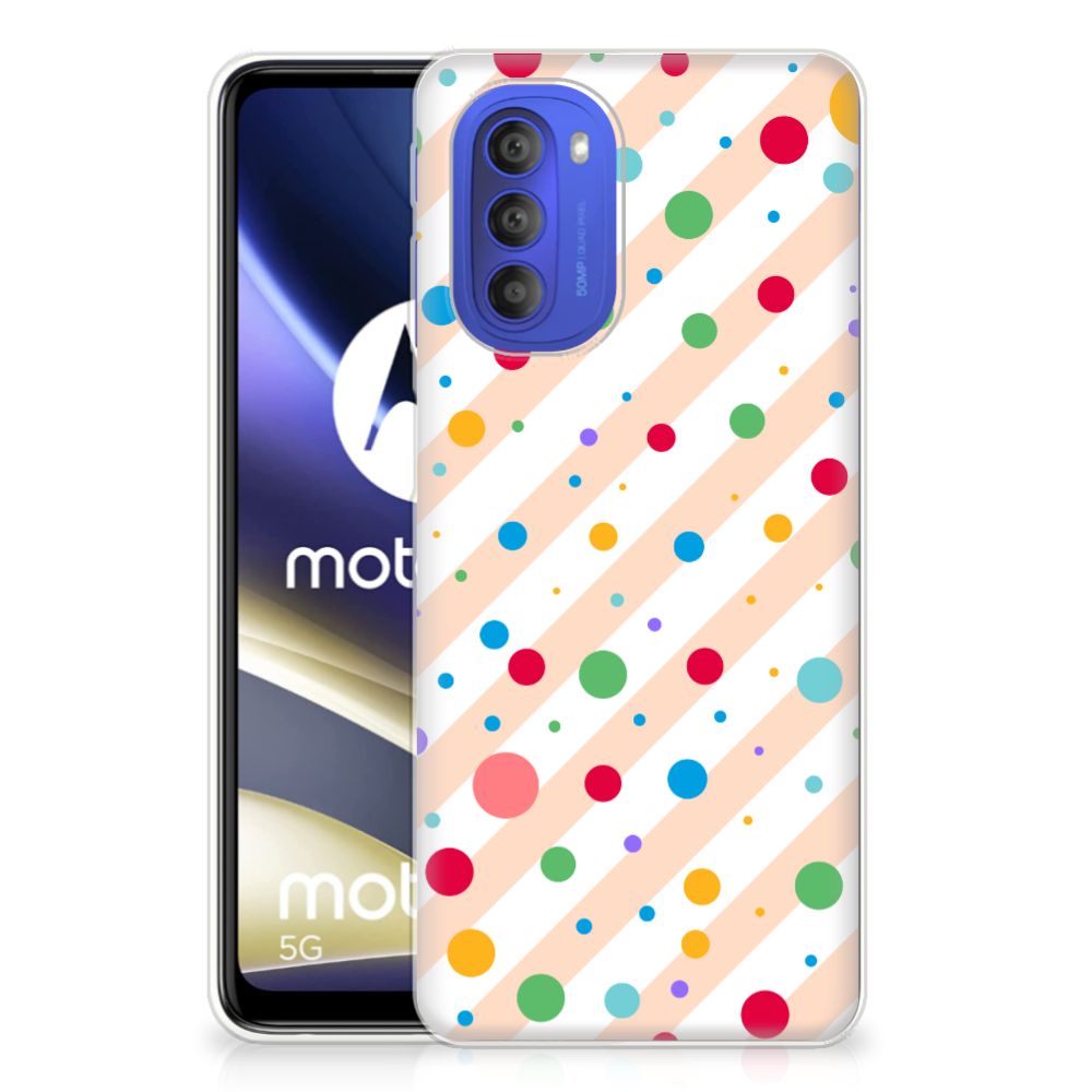 Motorola Moto G51 5G TPU bumper Dots